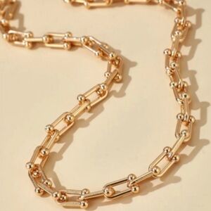 House of Harlow 1960 Gold Graduated U-Neck Necklace